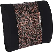 Al Hayah Camouflaged Car Seat Backrest - Black and Brown