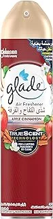 Glade aerosol apple cinnamon home fregrance, 300ml