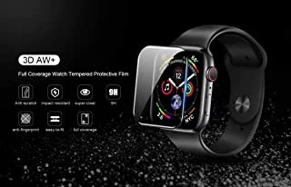 Nillkin 3D AWplus Full Coverage Watch Tempered Protector For Apple iWatch 38mm Series 1/2 / 3 - Black