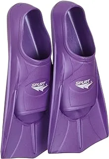 SPURT Silicone Swimming Fins Size 33-34 Light Purple