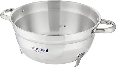 Nouval Modern Aluminum Colander With Stainless Steel Handle 30