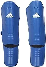 Adidas Super Pro Shin Guard, Small - Blue & White