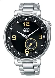 Alba Watch for Men, Quartz Movement, Analog Display, Silver Stainless Steel Strap-AN4057X1