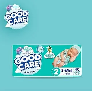 Good Care Baby Diapers - Twin Pack - Mini Size 2 - 40 Pieces