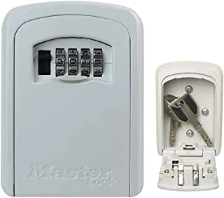 Master Lock Key Safe [Medium size] [Wall mounted] [White] [Outdoor] 5401EURDCRM - Key Lock Box