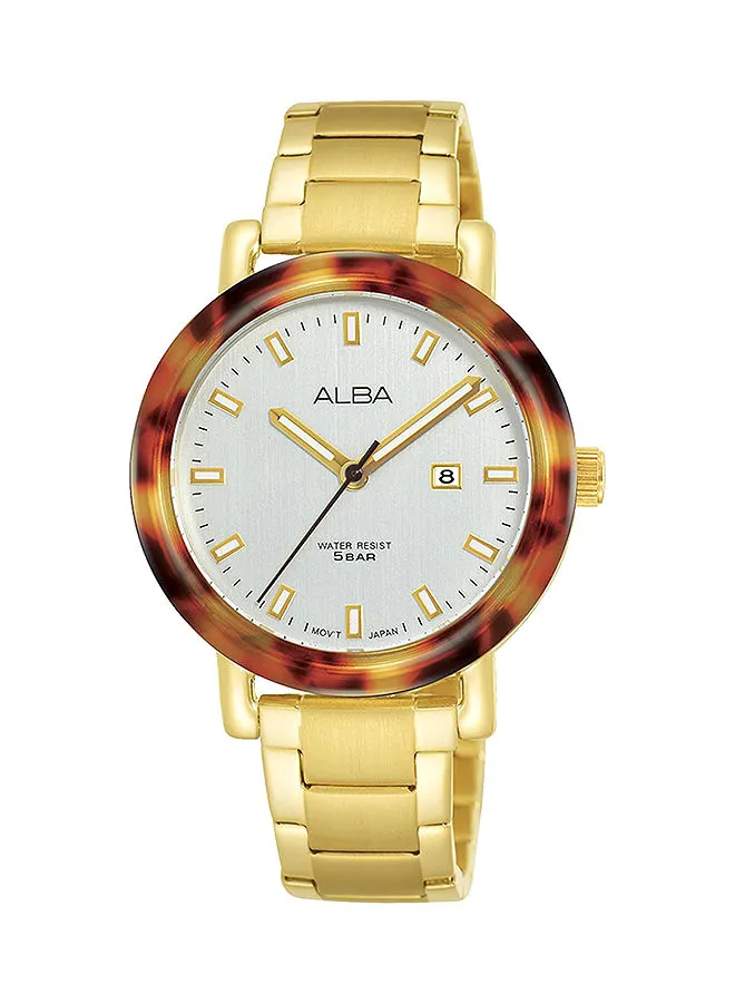 Alba Women's Stainless Steel Analog Quartz Wrist Watch AH7P34X