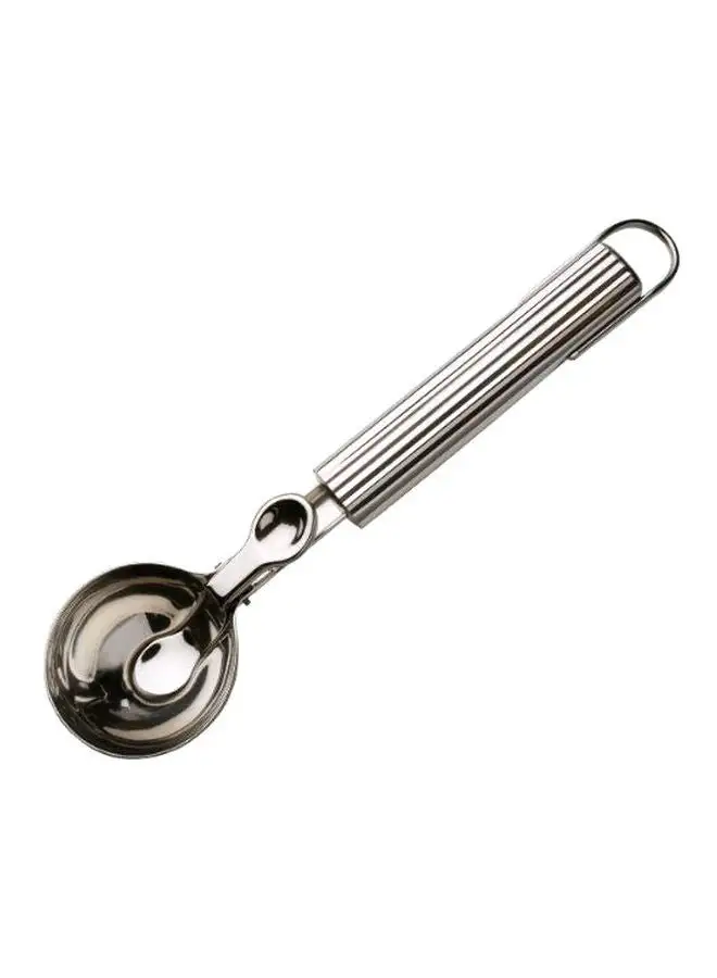 PEDRINI Stainless Steel Ice Cream Scoop Silver