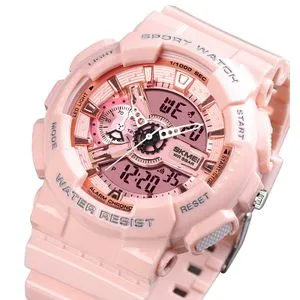 Skmei Sport Watch Quartz Waterproof Wristwatches 1688 Pink