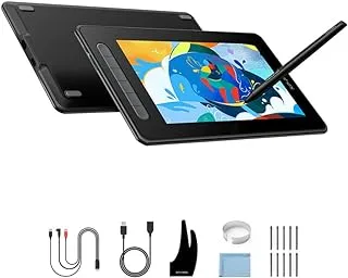 XP-PEN Artist10_2nd 10 inch Drawing Pen Display Graphics Monitor Full-Laminated Technology Drawing Monitor with Tilt Function,X3 Smart Battery-free stylus,Full-featured USB-C Connection (Black)