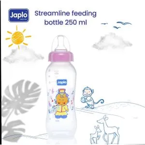 Japlo Streamline Feeding Bottle - 250 Ml