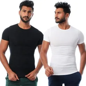 Mesery Bundle Of (2) Round Neck - For Men