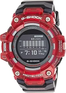 Casio G-Shock Sports Watch for Unisex, Quartz Movement, Digital Display, Black Resin Strap (GBD-100SM-4A1DR)