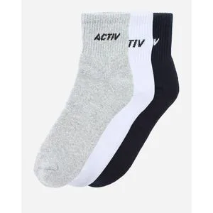 Activ Set Of 3 Anklet Socks - Multicolor