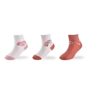 Junior Baby Girl Socks LONG P/3