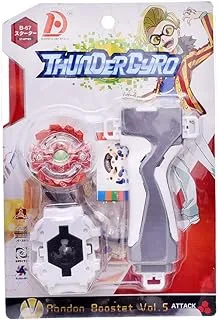 Thundergyro gf604b plastic byblade for children set of 4 pieces - multi color