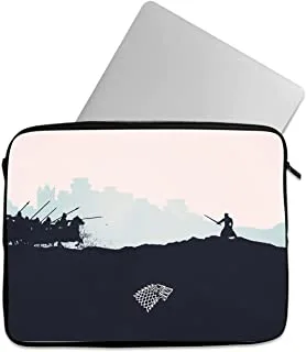 Tat (233) Laptop Sleeve Casual Printed with Zipper for 15.6 and 15 Inch Laptop