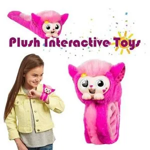 Little Live Wrapples Plush Interactive Toys Smart Touch Induction Pet Cute Puppet For Baby Kids Teens