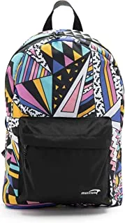 Mintra Unisex School Bags 2 Pocket With Laptop Pocket - Printed Retro Vibes, 18 L (29 X 12 X 42 Cm)