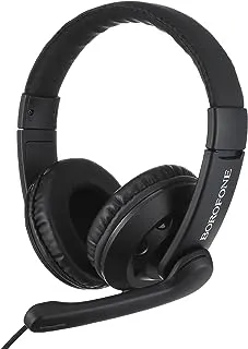 BOROFONE BO102 Amusement Wired headphone (Black) Headphones Headset