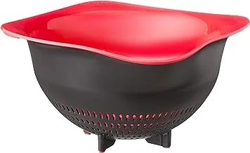 Tefal Ingenio Premium Colander, Premium Quality, Black/Red -K2070614