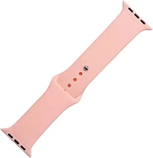 Generic Silicon Waterproof Watch Replacement Strap Compatible For Watch 38MM, 40MM Or 41MM - Pink