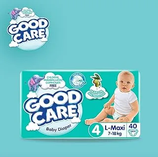 Good Care Baby Diapers - Twin Pack - Maxi Size 4 - 40 Pieces