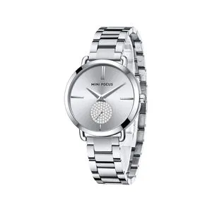 Mini Focus Women's Watch Stainless Steel Silver 0222