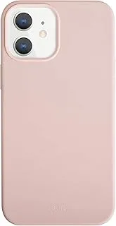 UNIQ HYBRID IPHONE 12 Mini LINO HUE ANTIMICROBIAL - BLUSH (PINK)