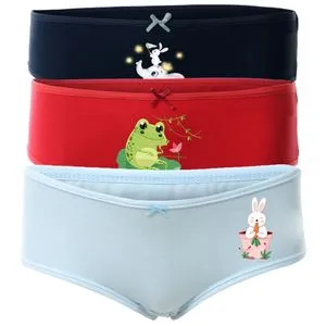 Mesery Bundle Of (3) Ultra Soft Hipster Panties - For Girls