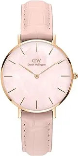 Daniel Wellington Petite Rouge Watch, Pink Leather Strap