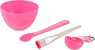 Homemade Face Mask Bowl DIY Facial Brush Spoon Stick Tool Set (Multicolor)