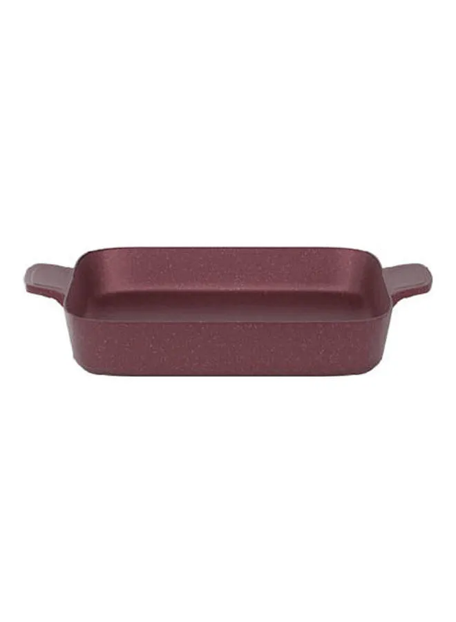 PYREX Artisan Granit Rect. Oven Tray Burgundy 31cm