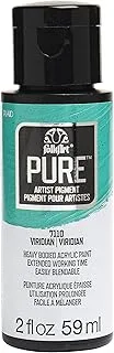 FolkArt Pure Artist Pigment Acrylic Paint, 2 oz, Viridian