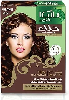 Vatika Naturals Henna Hair Color For Hair Dye 6 x 10 g | Dark Brown | 100% Grey Coverage | Indian Henna Based | No Ammonia