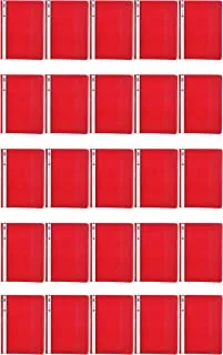 Sofi plast files 25pcs - red