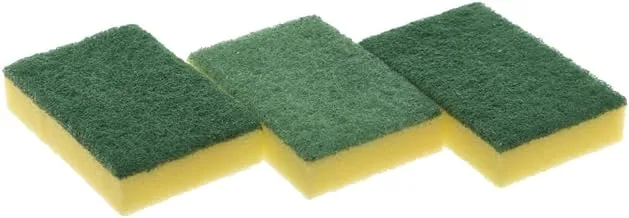 Mirax large kitchen sponge (plain) (3) pieces