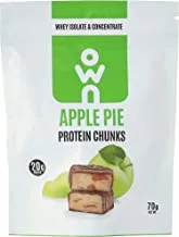 Own apple pie protein chunks