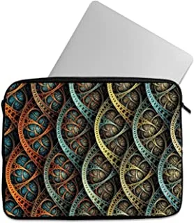 Tat Print Casual Zipper Laptop Sleeve Protective Sleeve Sleeve for 15.6 Inch and 15 Inch (56) Laptop