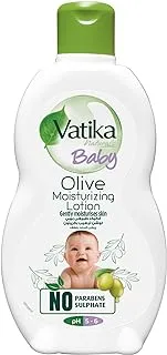 Vatika Naturals Baby Moisturizing Lotion 100ml | Olive | Gentle Mositurizing | Dermatologically Tested | Baby Skin Care