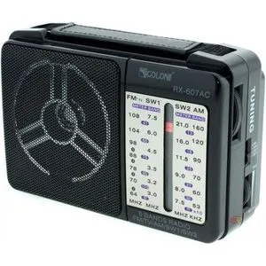 Golon RX-607AC Radio - Black