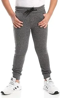 Andora Boys Boys Slip On Pants with Adjustable Drawstrings - Heather Charcoal Casual Pants