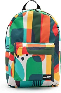 Mintra Unisex School Bags 2 Pocket With Laptop Pocket - Printed Abstract, 18 L (29 X 12 X 42 Cm)