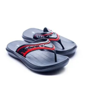 Milano Slide Slippers For Men - Black And Red