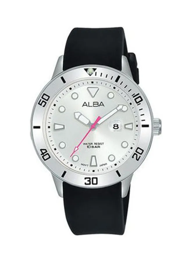 Alba Women's Hand Watch Active Silicon Strap AH7V11X