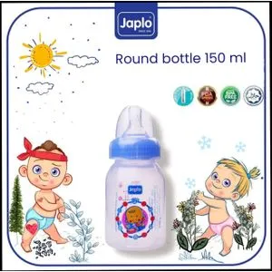 Japlo Round Feeding  Bottle - 150 Ml