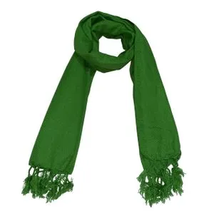 Scarf Collections Solid Winter Scarf/Shawl/Wrap/Keffiyeh/Headscarf/Blanket For Men & Women - Small Size 45x175cm - Dark Pistachio