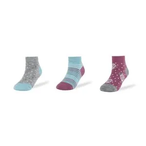 Junior Kids Socks Girls Short P/3