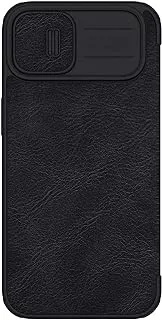 Nillkin qin pro leather case apple iphone14 pro 6.1 inch 2022-black