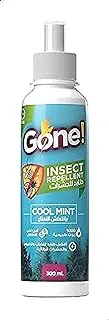 Gone Insect Repellent with Cool Mint Scent, 300 ml