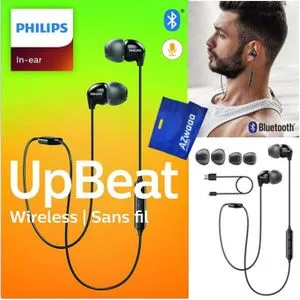 Philips Bluetooth Headphones SHB3595BK + Azwaaa Bag